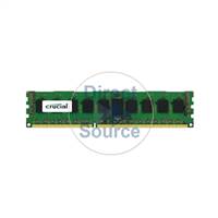 Crucial CT4G3ERSLS8160B.9FED - 4GB DDR3 PC3-12800 ECC Registered 240-Pins Memory