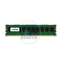Crucial CT4G3ERSLS8160B - 4GB DDR3 PC3-12800 ECC Registered 240-Pins Memory