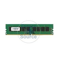 Crucial CT4G4WFS824A - 4GB DDR4 PC4-19200 ECC Unbuffered 288-Pins Memory