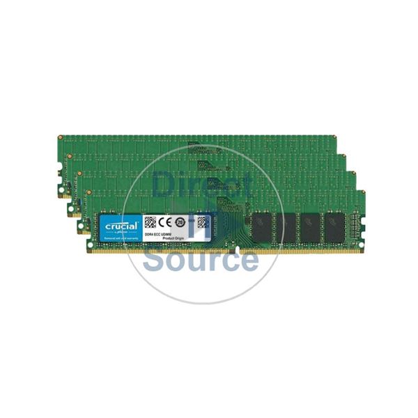 Crucial CT4K4G4WFS8266 - 16GB 4x4GB DDR4 PC4-19200 ECC Unbuffered 288-Pins Memory
