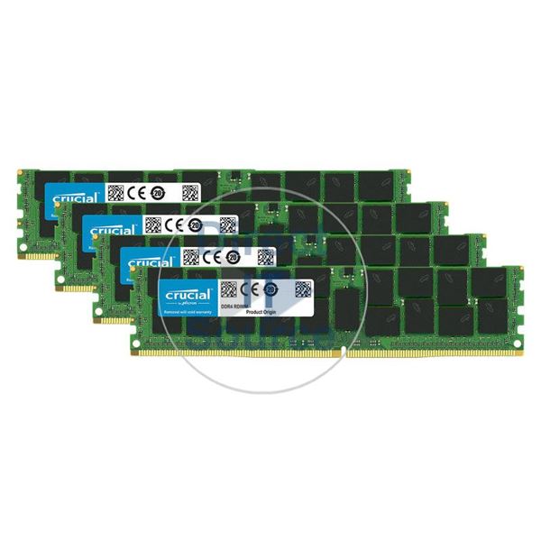 Crucial CT4K64G4LFQ4266 - 256GB 4x64GB DDR4 PC4-21300 ECC Load Reduced Memory
