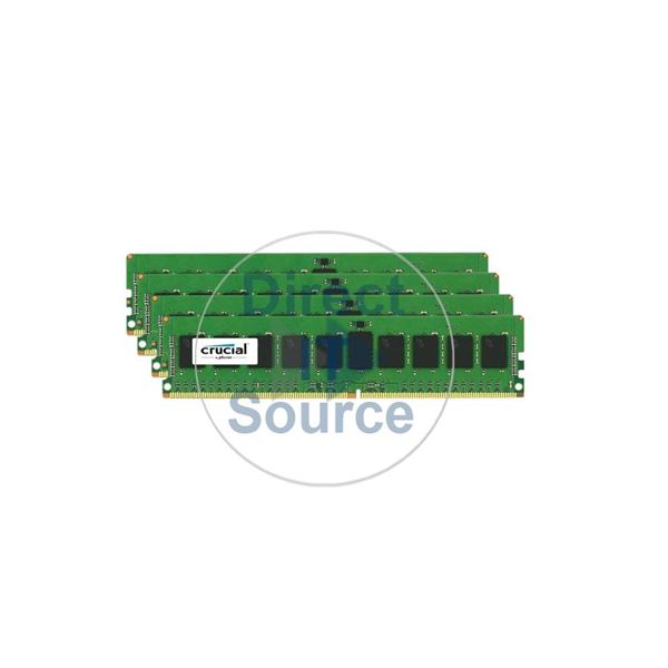 Crucial CT4K8G4RFD8213 - 32GB 4x8GB DDR4 PC4-17000 ECC Registered 288-Pins Memory