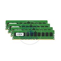 Crucial CT4K8G4RFS824A - 32GB 4x8GB DDR4 PC4-19200 ECC Registered 288-Pins Memory