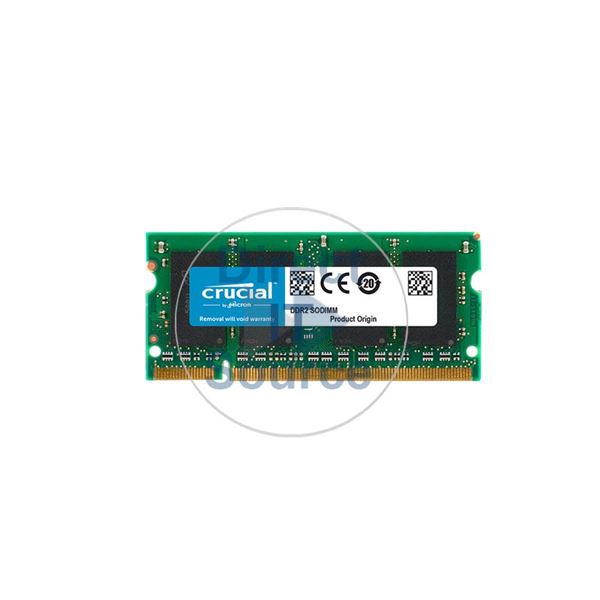 Crucial CT51264AC800 - 4GB DDR2 PC2-6400 Non-ECC Unbuffered Memory