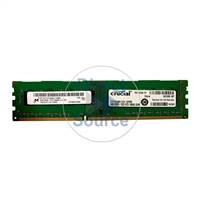 Crucial CT51264BA1339.16FMR - 4GB DDR3 PC3-10600 Non-ECC Unbuffered Memory