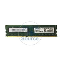 Crucial CT51264BA1339.C16F1D - 4GB DDR3 PC3-10600 Non-ECC Unbuffered Memory