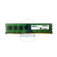 Crucial CT51264BA1339.M16FMD - 4GB DDR3 PC3-10600 Non-ECC Unbuffered 240-Pins Memory