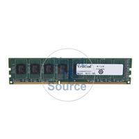 Crucial CT51264BA160B - 4GB DDR3 PC3-12800 Non-ECC Unbuffered 240-Pins Memory