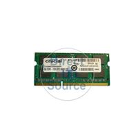 Crucial CT51264BC1339.M16FD - 4GB DDR3 PC3-10600 Non-ECC Unbuffered 204-Pins Memory