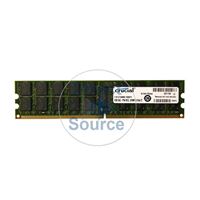 Crucial CT51272AB667.M36FH - 4GB DDR2 PC2-5300 ECC Registered 240-Pins Memory