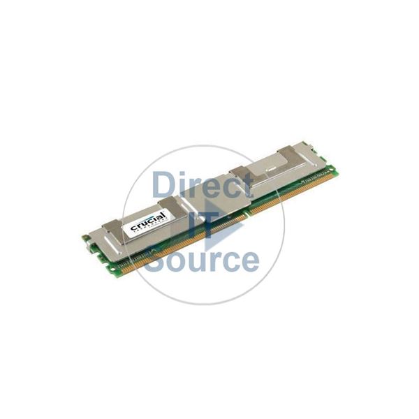 Crucial CT51272AQ667 - 4GB DDR2 PC2-5300 ECC Fully Buffered 240-Pins Memory