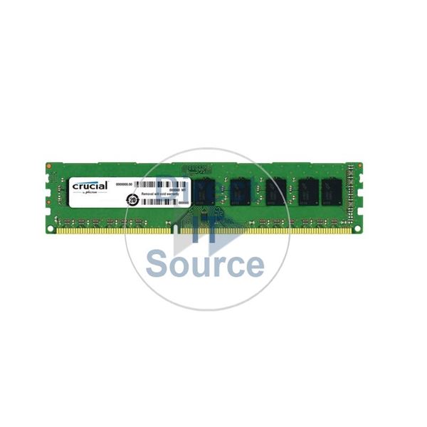 Crucial CT51272BD160BJ - 4GB DDR3 PC3-12800 ECC Unbuffered 240-Pins Memory