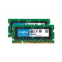 Crucial CT541132 - 2GB 2x1GB DDR2 PC2-5300 Non-ECC Unbuffered 200-Pins Memory