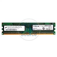 Crucial CT6464AA667.8FB - 512MB DDR2 PC2-5300 Non-ECC Unbuffered 240-Pins Memory