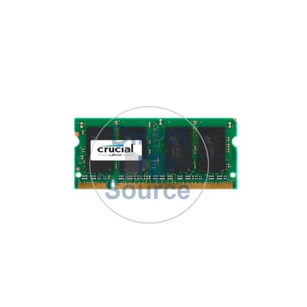 Crucial CT6464AC667 - 512MB DDR2 PC2-5300 Non-ECC Unbuffered 200-Pins Memory