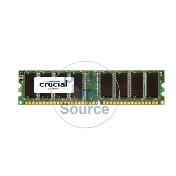 Crucial CT6464Z335.8TD2 - 512MB DDR PC-2700 Non-ECC Unbuffered 184-Pins Memory