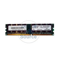 Crucial CT6464Z335 - 512MB DDR PC-2700 Non-ECC Unbuffered 184-Pins Memory