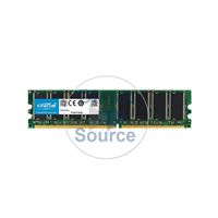 Crucial CT6464Z40B - 512MB DDR PC-3200 Non-ECC Unbuffered 184-Pins Memory