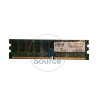 Crucial CT6472Y265 - 512MB DDR PC-2100 ECC Registered 184-Pins Memory