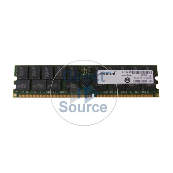Crucial CT6472Y335 - 512MB DDR PC-2700 ECC Registered 184-Pins Memory