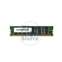 Crucial CT6472Z265 - 512MB DDR PC-2100 ECC Unbuffered 184-Pins Memory
