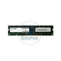 Crucial CT64M72S4R8E - 512MB SDRAM PC-100 ECC Registered 168-Pins Memory