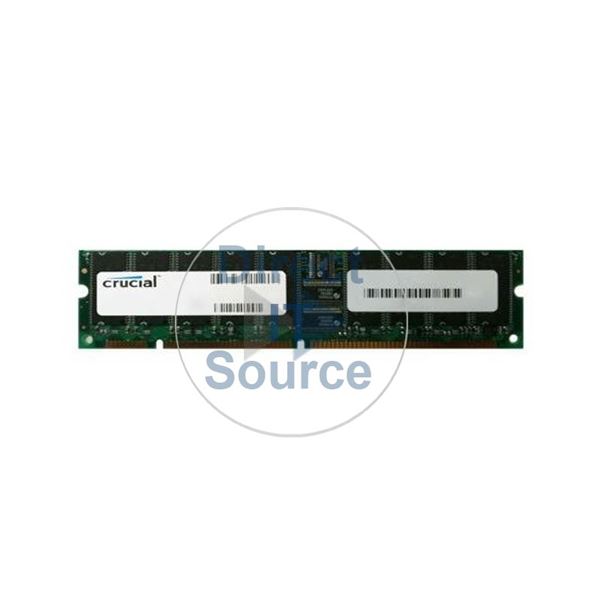 Crucial CT64M72S4R8E - 512MB SDRAM PC-100 ECC Registered 168-Pins Memory