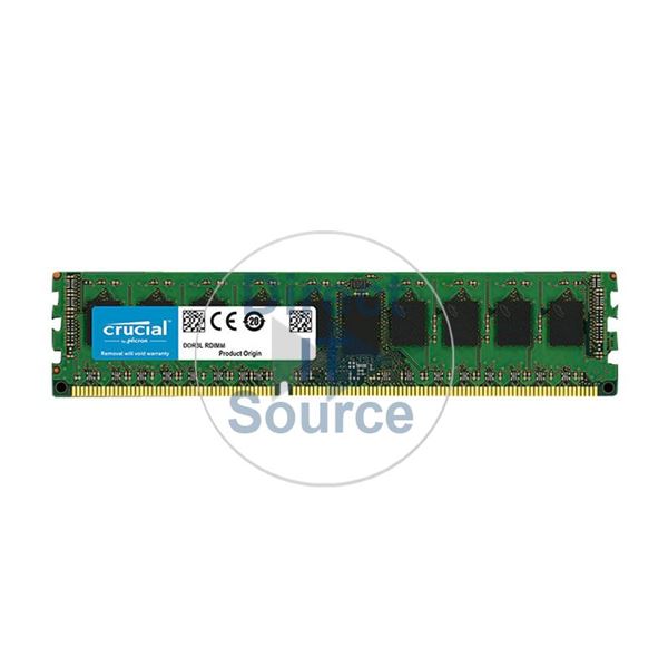 Crucial CT8G3ERSLD8160B - 8GB DDR3 PC3-12800 ECC Registered 240-Pins Memory
