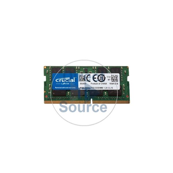 Crucial CT8G4SFD8213.16FB1 - 8GB DDR4 PC4-17000 Non-ECC Unbuffered 260-Pins Memory