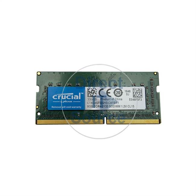 Crucial CT8G4SFS8213.C8FBR1 - 8GB DDR4 PC4-17000 204-Pins Memory