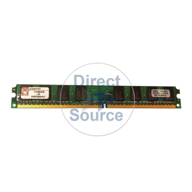 Kingston D12864E40 - 1GB DDR2 PC2-4200 Non-ECC Unbuffered 240-Pins Memory