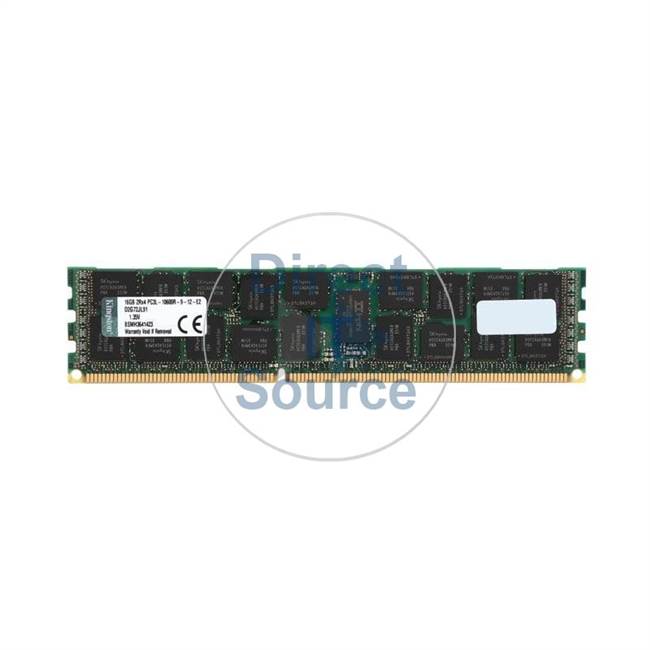 Kingston D2G72JL91 - 16GB DDR3 PC3-10600 ECC Registered 240-Pins Memory