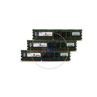 Kingston D51272J91K3 - 12GB 3x4GB DDR3 PC3-10600 ECC Registered 240-Pins Memory