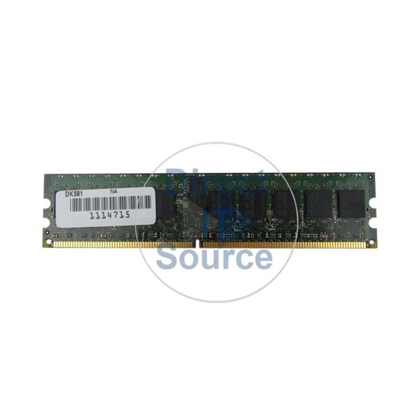 Dell DK581 - 1GB DDR2 PC2-5300 ECC Registered 240-Pins Memory