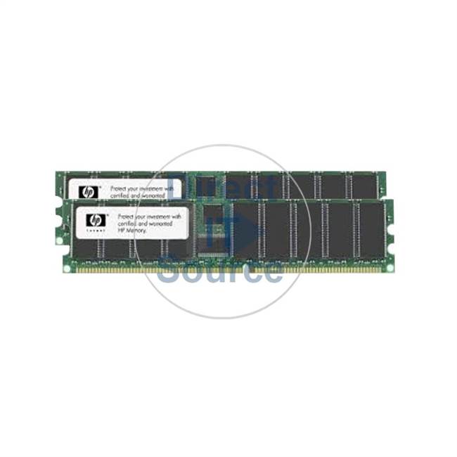 HP EA836AA - 4GB 2x2GB DDR PC-3200 ECC Registered Memory