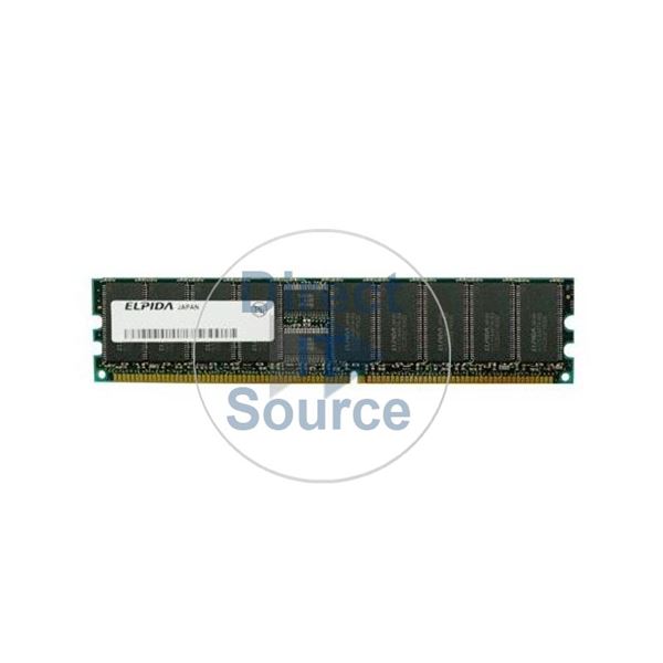 Elpida EBD21RD4ABNA-6B - 2GB DDR PC-2700 ECC Registered 184-Pins Memory
