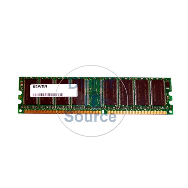 Elpida EBD25EC8AKFA-5B - 256MB DDR PC-3200 Memory