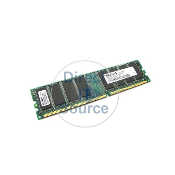Elpida EBD25UC8AKFA-5B - 256MB DDR PC-3200 Non-ECC Unbuffered 184-Pins Memory