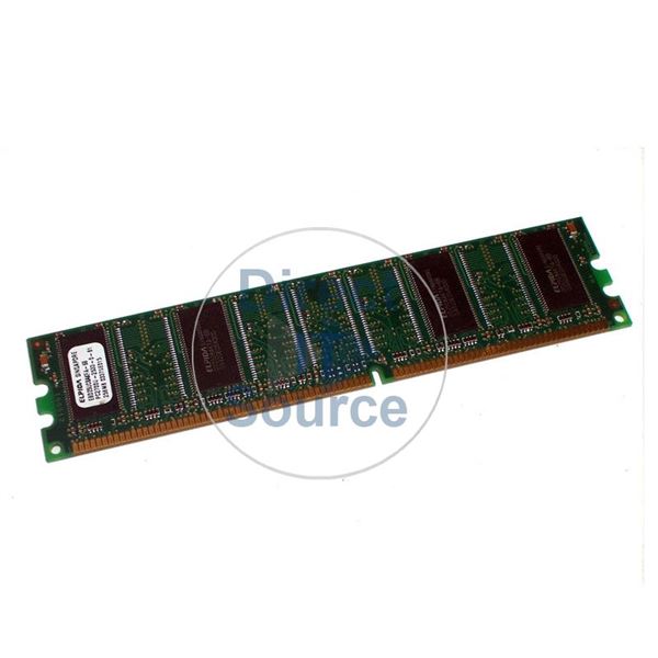 Elpida EBD25UC8AKFA-6B - 256MB DDR PC-2700 Non-ECC Unbuffered 184-Pins Memory
