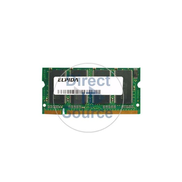 Elpida EBD26UC6AKSA-7A - 256MB DDR PC-2100 200-Pins Memory