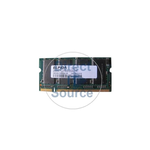 Elpida EBD26UC6AMSA-6B - 256MB DDR PC-2700 Memory