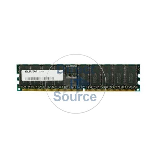 Elpida EBD51RD8ABFA-6B - 512MB DDR PC-2700 ECC Registered 184-Pins Memory