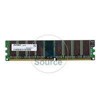 Elpida EBD52UC8AAFA-6B - 512MB DDR PC-2700 184-Pins Memory