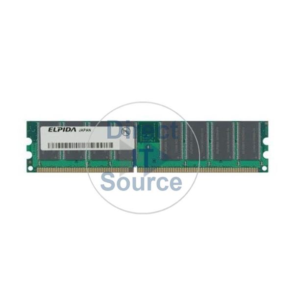 Elpida EBD52UC8AJFA-7A - 512MB DDR PC-2100 184-Pins Memory