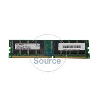 Elpida EBD52UC8AMFA-6B - 512MB DDR PC-2700 184-Pins Memory