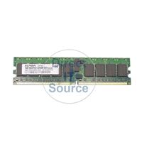Elpida EBE10RD4ABFA-4A-E - 1GB DDR2 PC2-3200 ECC Registered 240-Pins Memory