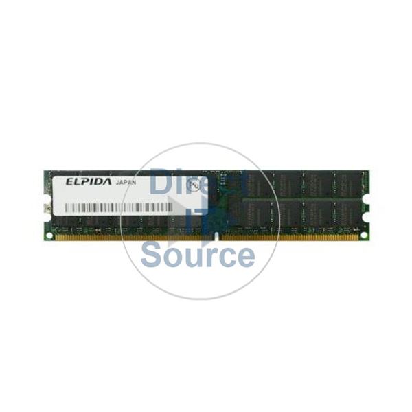 Elpida EBE10RD4ABFA-5C-E - 1GB DDR2 PC2-4200 ECC Registered 240-Pins Memory
