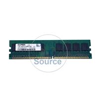 Elpida EBE10UE8ACWA-8G-E - 1GB DDR2 PC2-6400 240-Pins Memory