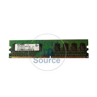 Elpida EBE10UE8AEFA-8G-E - 1GB DDR2 PC2-6400 240-Pins Memory