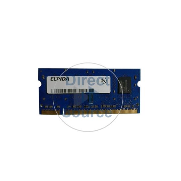 Elpida EBE10UE8AFSA-6E-F - 1GB DDR2 PC2-5300 Non-ECC Unbuffered 200-Pins Memory